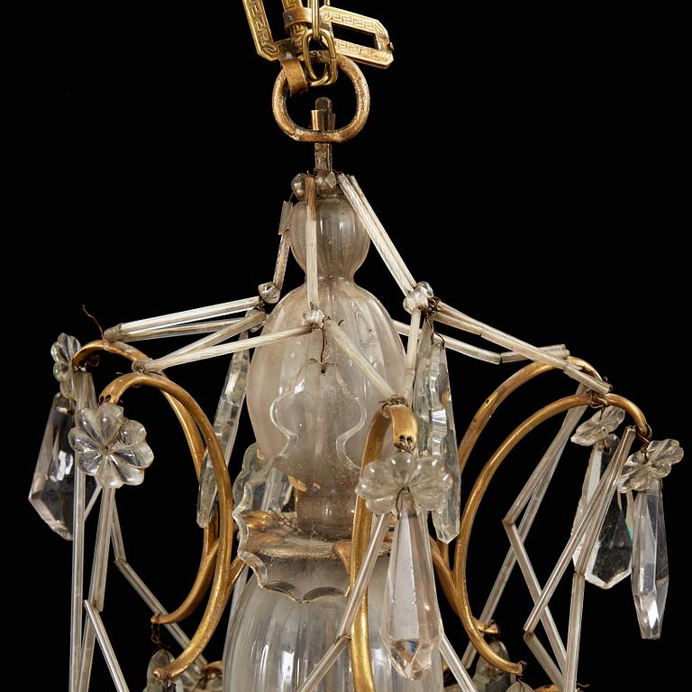 LJUSKRONA, för 12 ljus, svensk rokoko, 1700-tal.