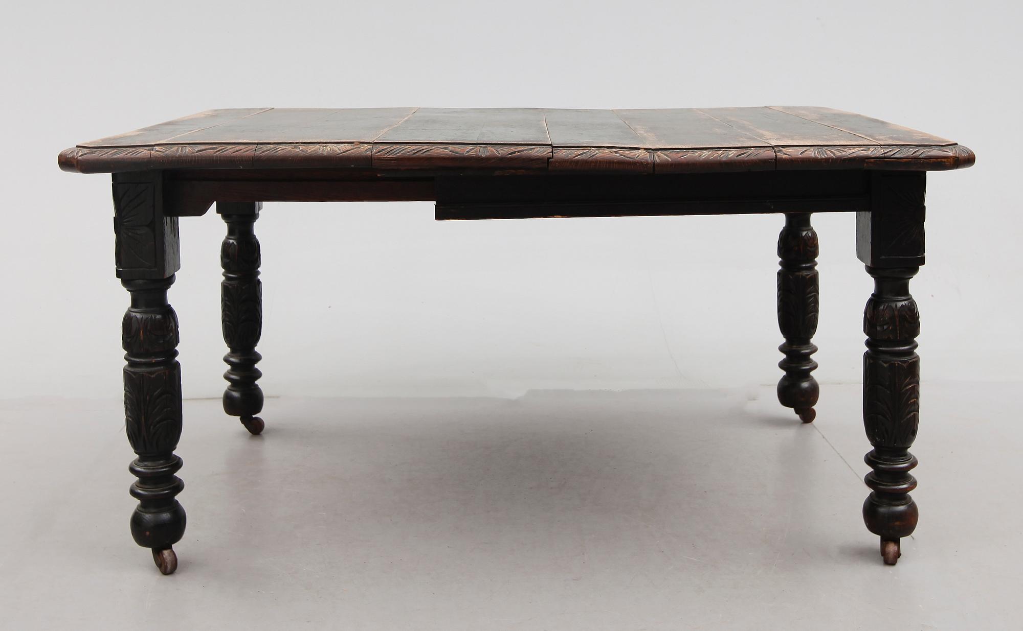 MATBORD, England, 1800-talets andra hälft.