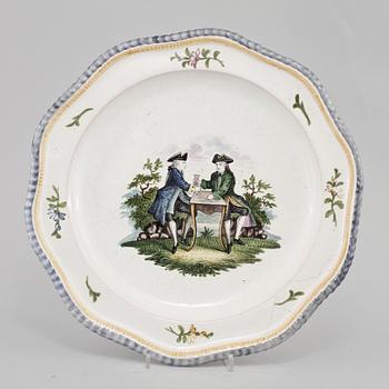 FAT, fajans, Mellaneuropa, 1800-tal.
