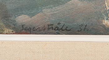 Lennart Segerstråle, Örn i storm.