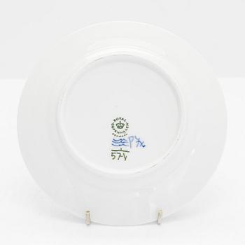 Royal Copenhagen, A 11- piece porcelain tea service 'Musselmalet'.