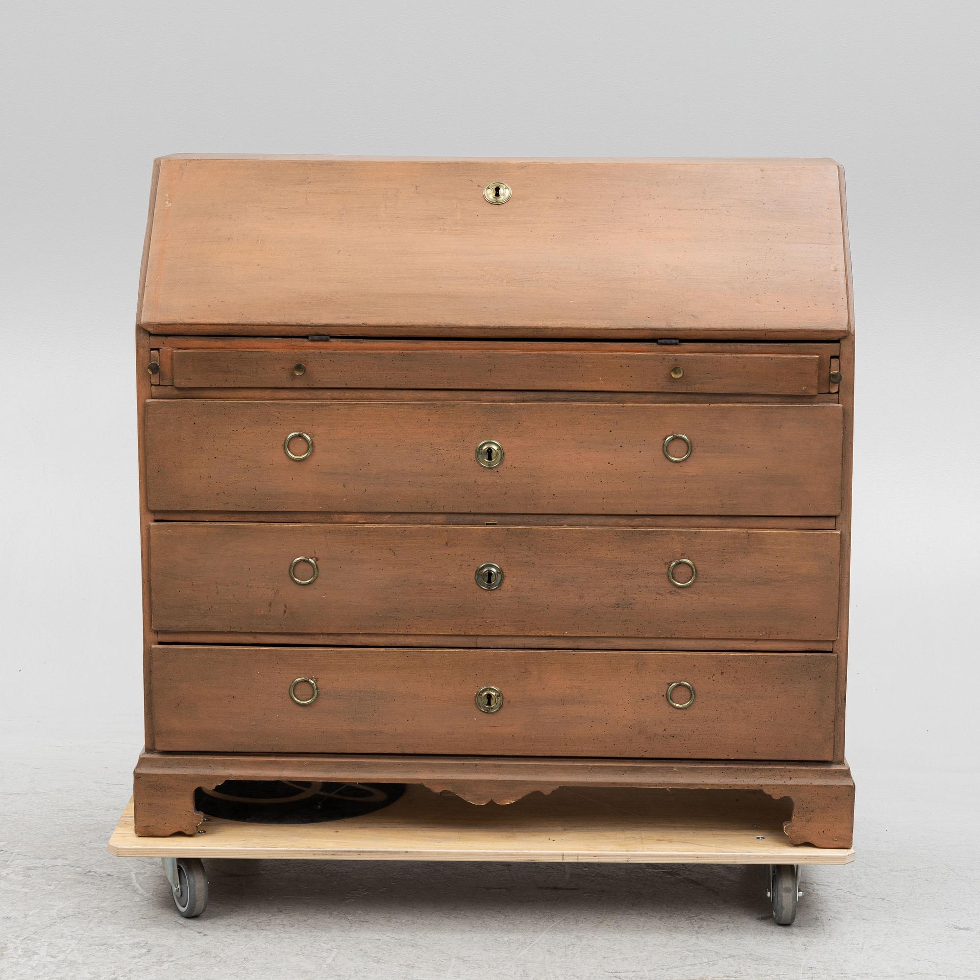 An 18th century secretaire.
