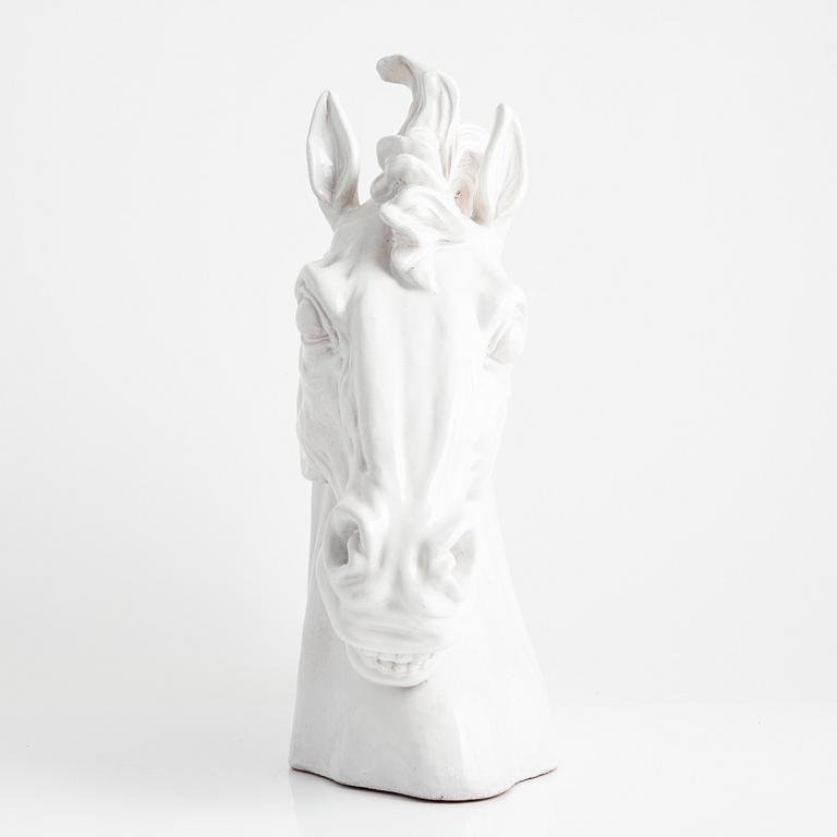 A ceramic figurine of a horse, Italy, later part of the 20th Century.