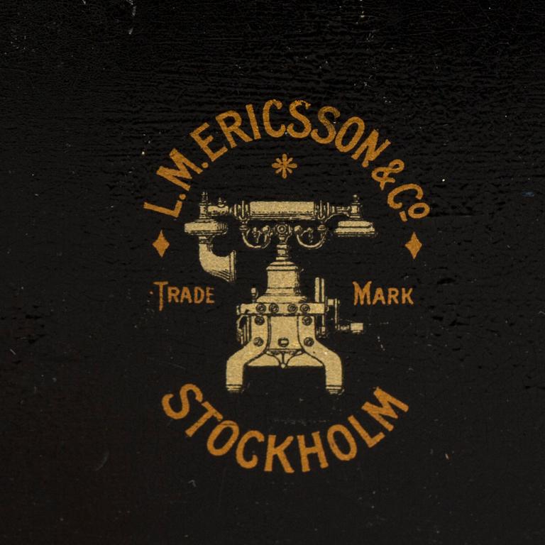 TELEFON, L.M Ericsson & Co Stockholm
sekelskiftet 1800/1900.