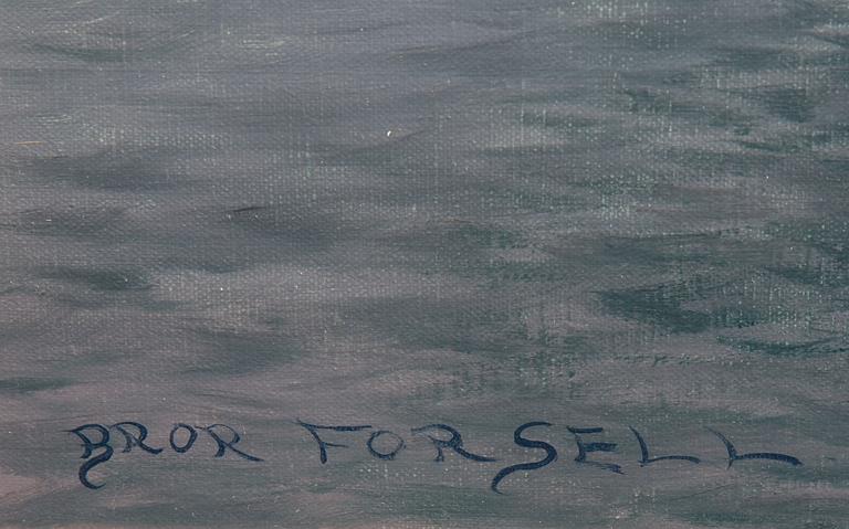 BROR FORSELL, oil on canvas, signed.