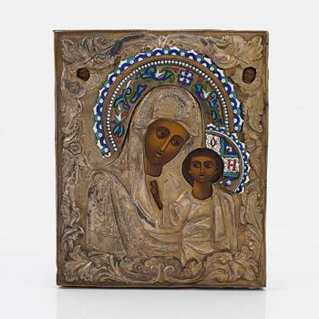 A Russian Icon, late 19th century.