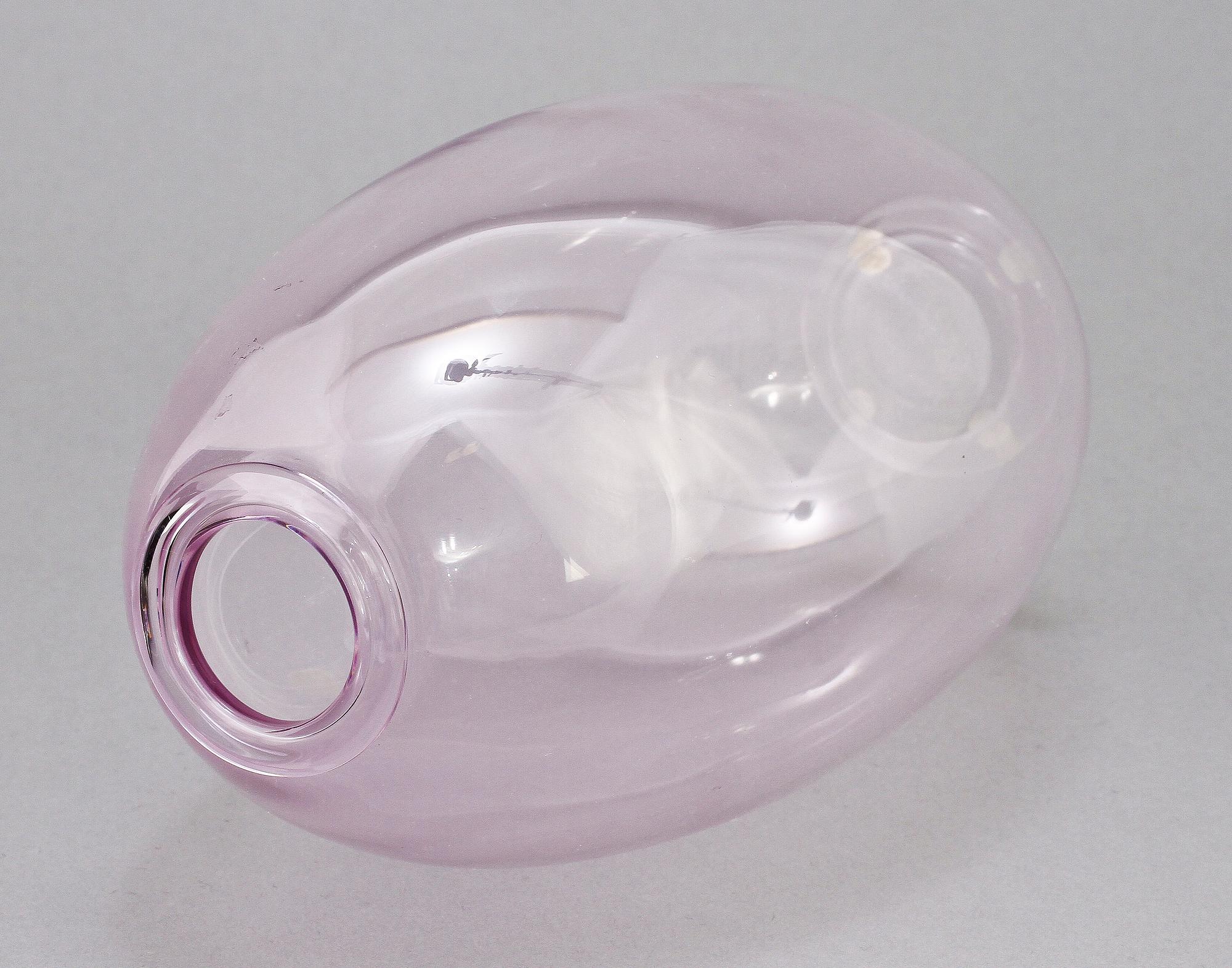 VAS, glas, Edward Hald, Orrefors, 1973.