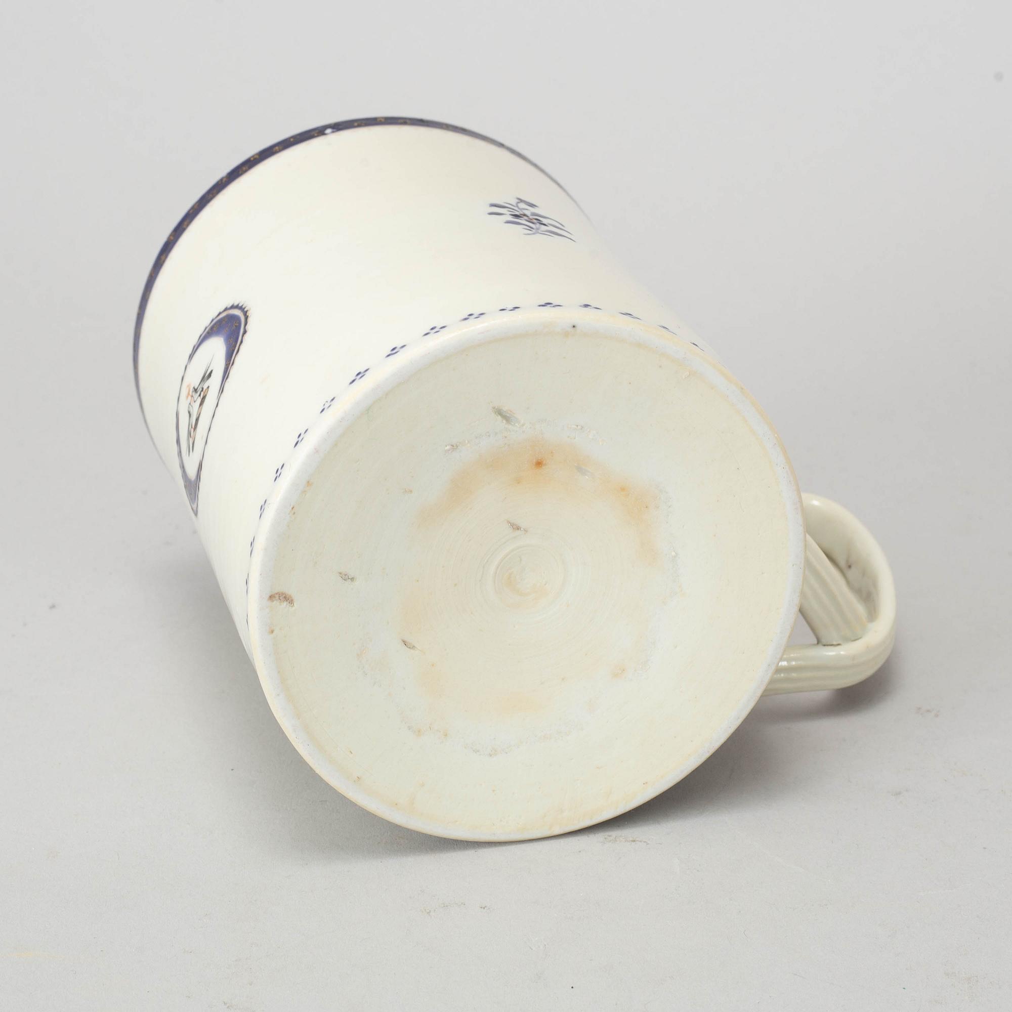 MUGG, kompaniporslin. Qingdynastin, Jiaqing (1796-1820).