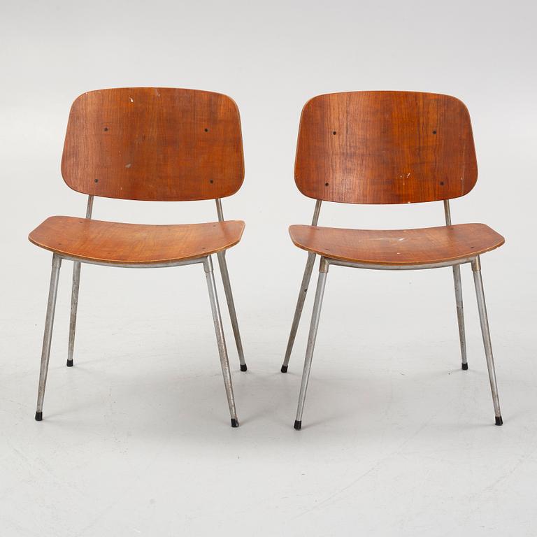 Børge Mogensen, stolar, ett par, modell 155, Danmark, 1900-talets mitt.