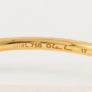 An Ole Lynggaard bracelet 18K gold in the shape of a snake.