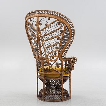 Påfågelstol, 1900-talets andra hälft.