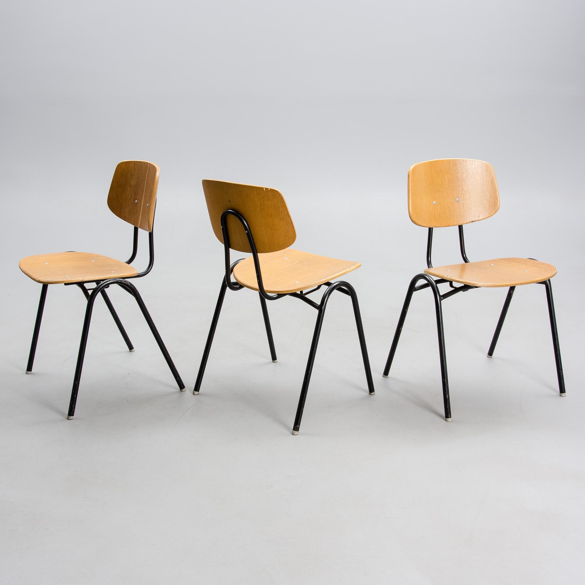 TUOLEJA, 4 kpl, Kurt Hvitsjö, Lahden Puukalusto Oy, 1900-luvun puoliväli.