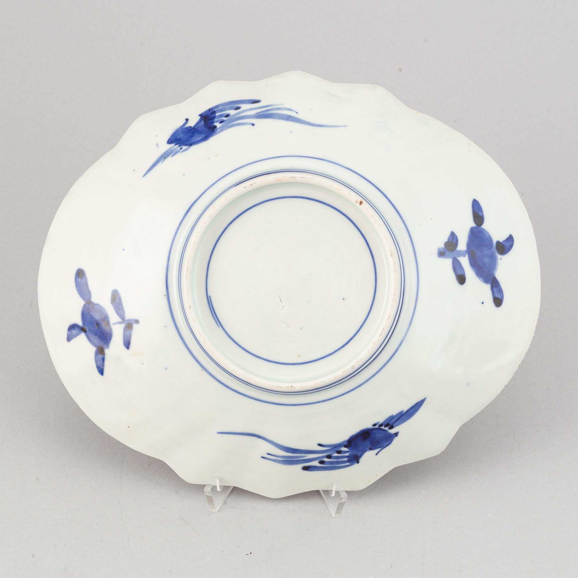 Fat, porslin, Japan, 1800-tal.