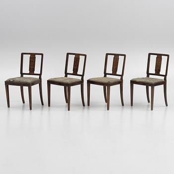 A dining table, four chairs and a sideboard, AB Svenska Möblefabrikerna Bodafors, 1930'.s.