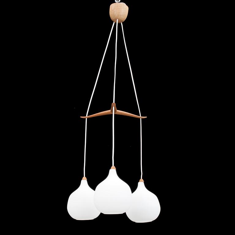 TAKLAMPA, Uno och Östen Kristiansson, Luxus, 1950-talets andra hälft. Höjd ca 105 cm.