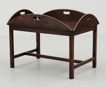 SOFFBORD, sk Butlers Tray, engelsk stil, 1900-talets slut.