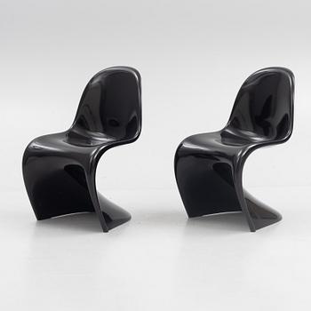 Verner Panton, a pair of 'Panton Classic Chair' chairs, Vitra.