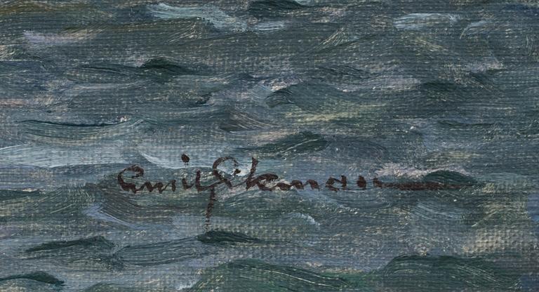 EMIL EKMAN, olja på duk, signerad.