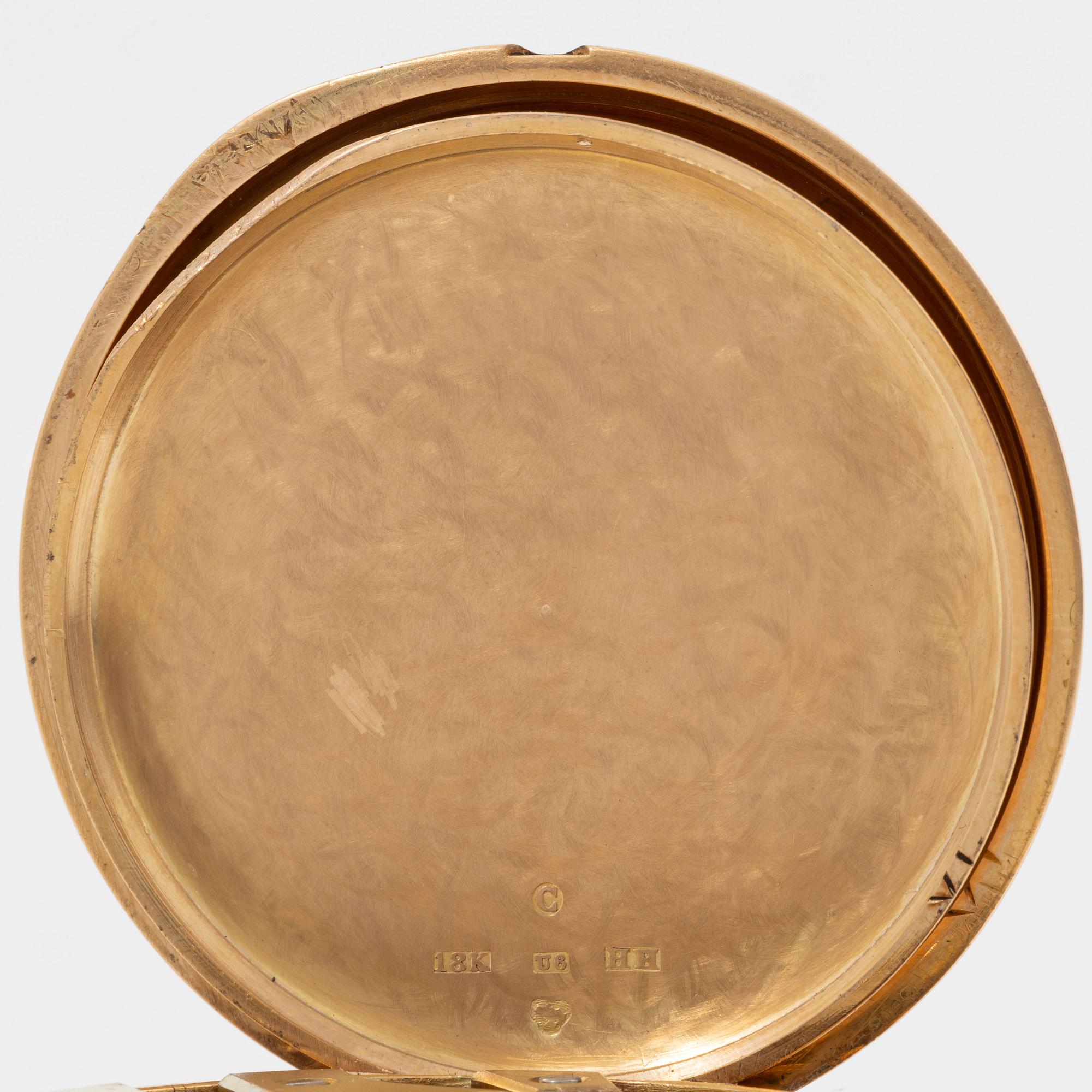 Halda, pocket watch, 50 mm.