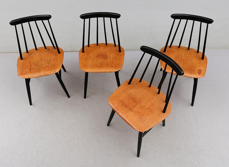 STOLAR, 4 st, "Fanett", Ilmari Tapiovaara, Edsbyverken, 1958.