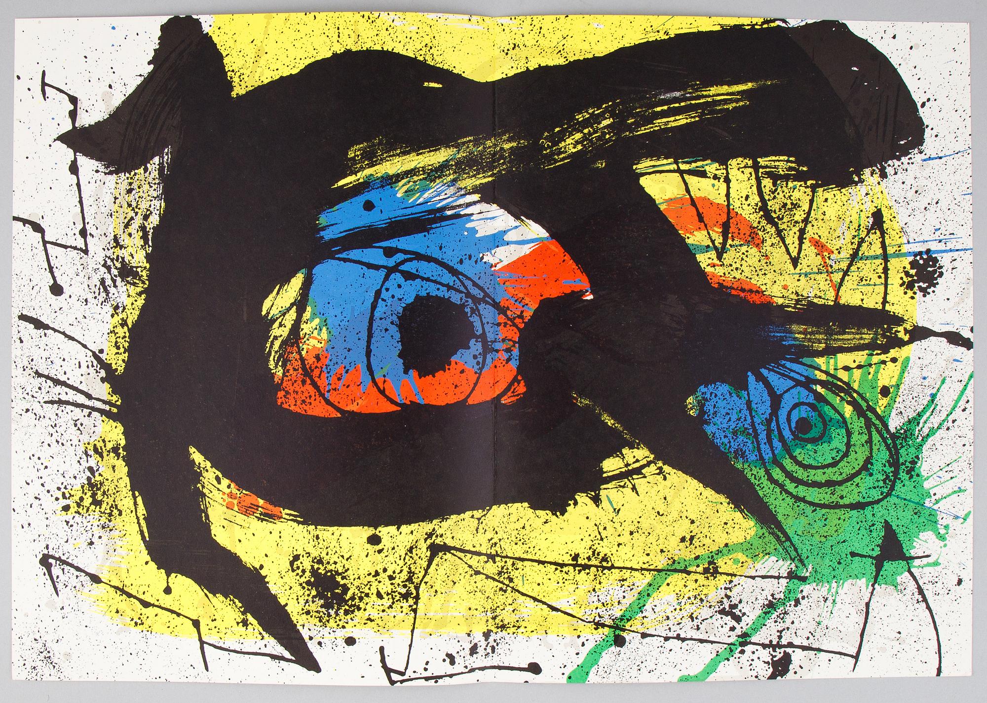 Derrière Le Miroir, 6 st tidskrifter, bland annat Adami, Braque, Miró, utgivna av Maeght.