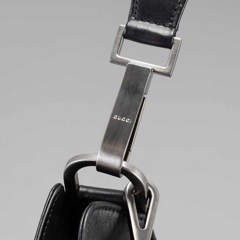 GUCCI, Bamboo Leather Satchel.