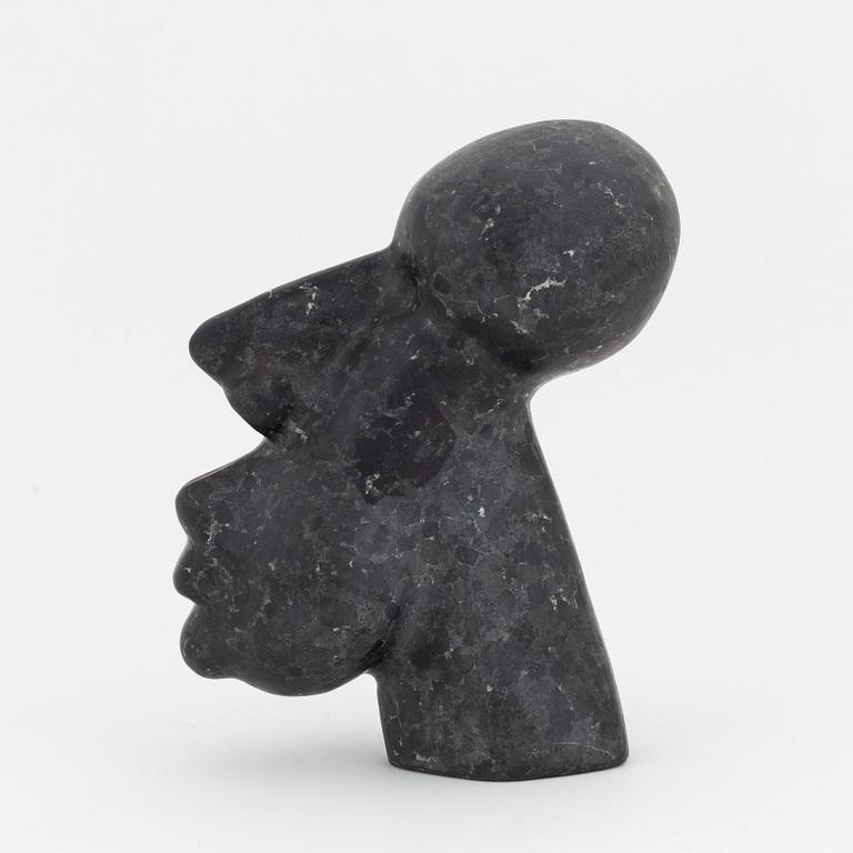 Heikki Virolainen, sculpture, stone, signed HWV and dated 1978.