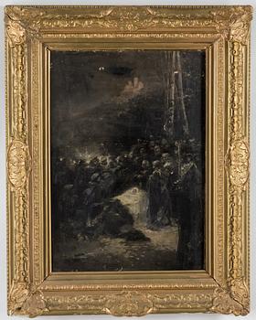 FRIEDRICH STAHL, oil on canvas, signed.