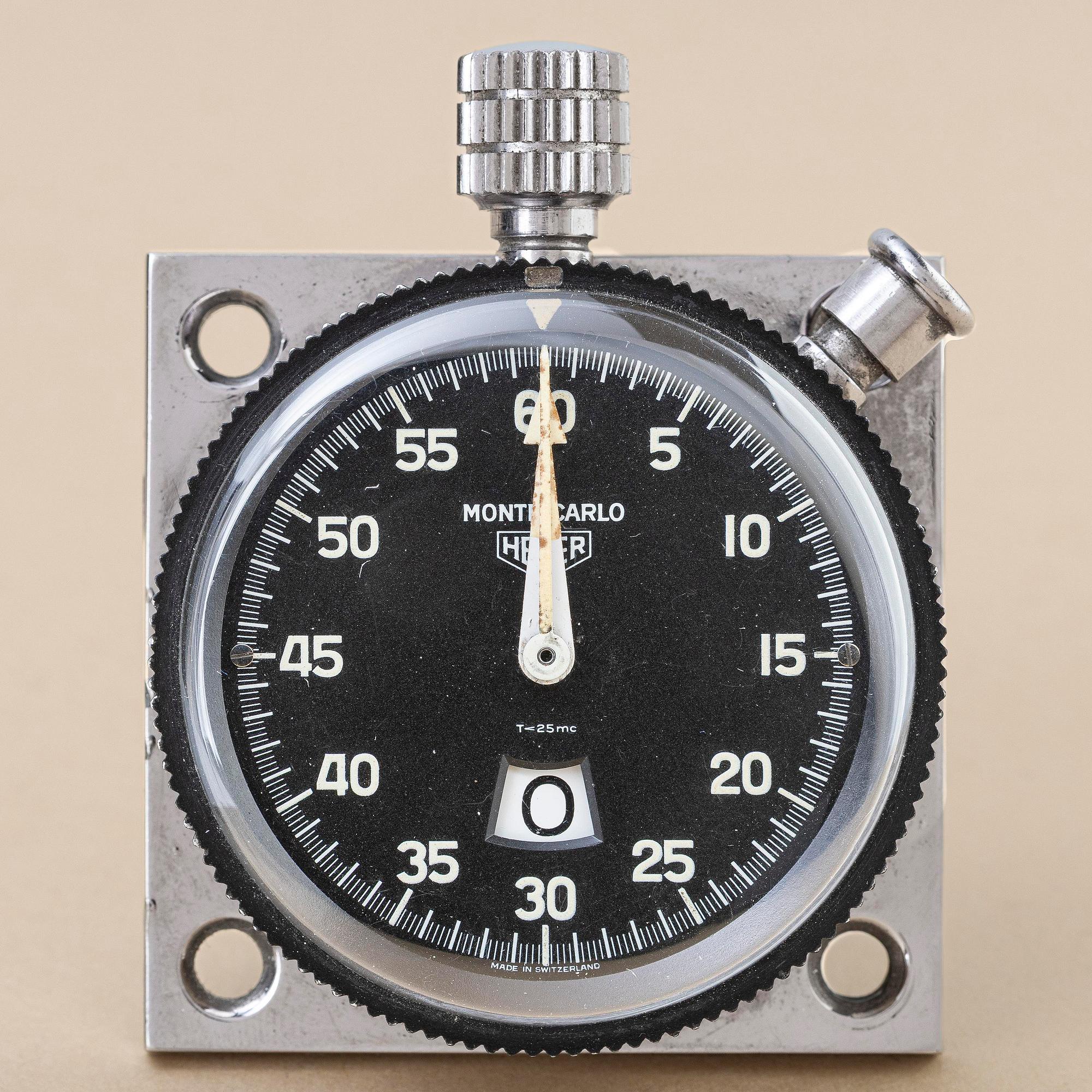 Heuer, Monte-Carlo, "Winner of the Acropolis Rally 1965 Carl Magnus Skogh and Lennart Berggren", ca 1965.