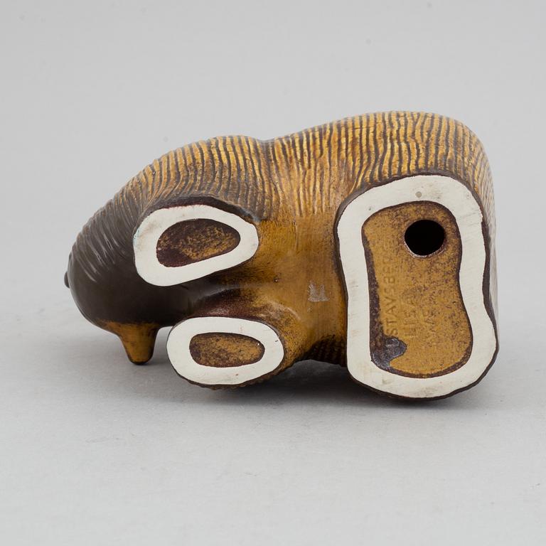 Lisa Larson, two stoneware figurines, Gustavsberg.