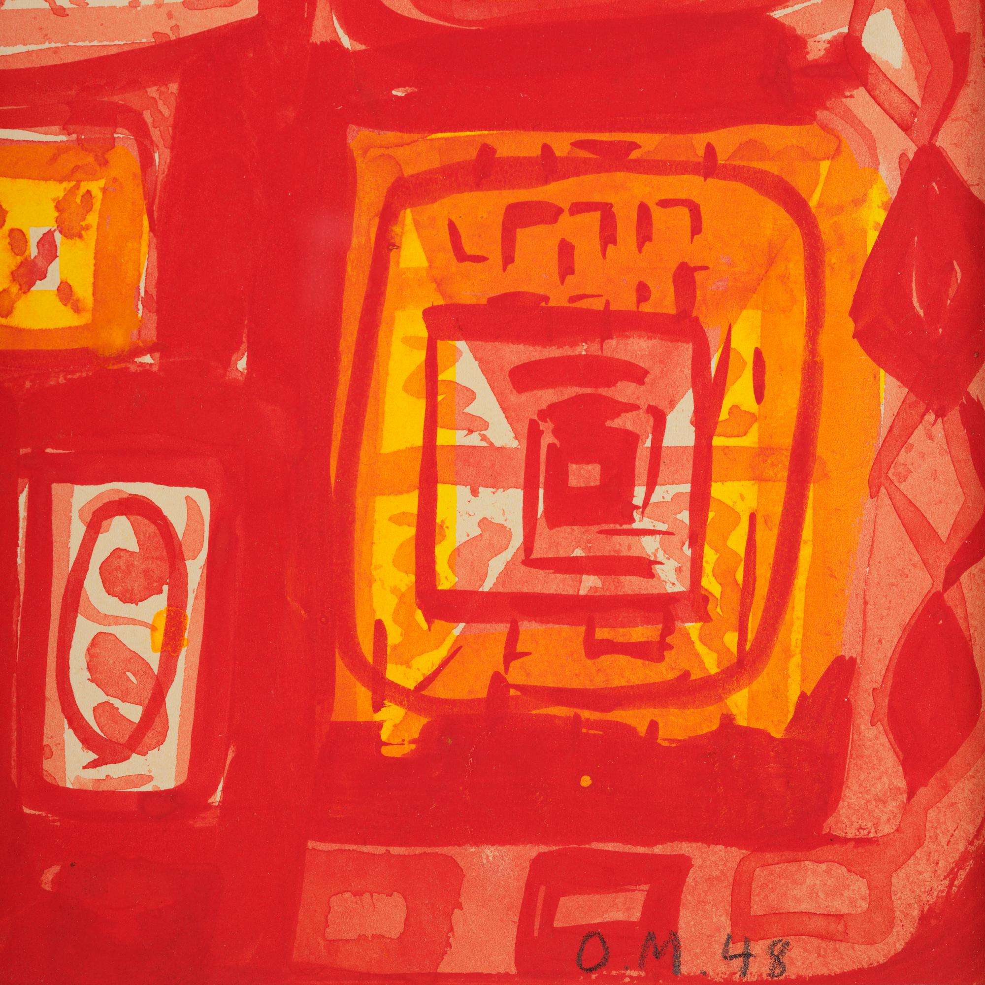 Olivier Herdies, "Röd stad I".