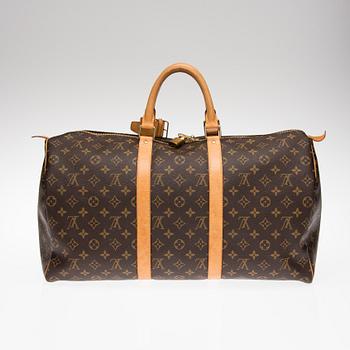 LAUKKU, "Keepall 50", Louis Vuitton.