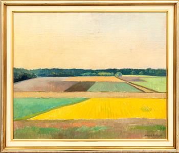 Albert Krüger, "Höstlandskap".