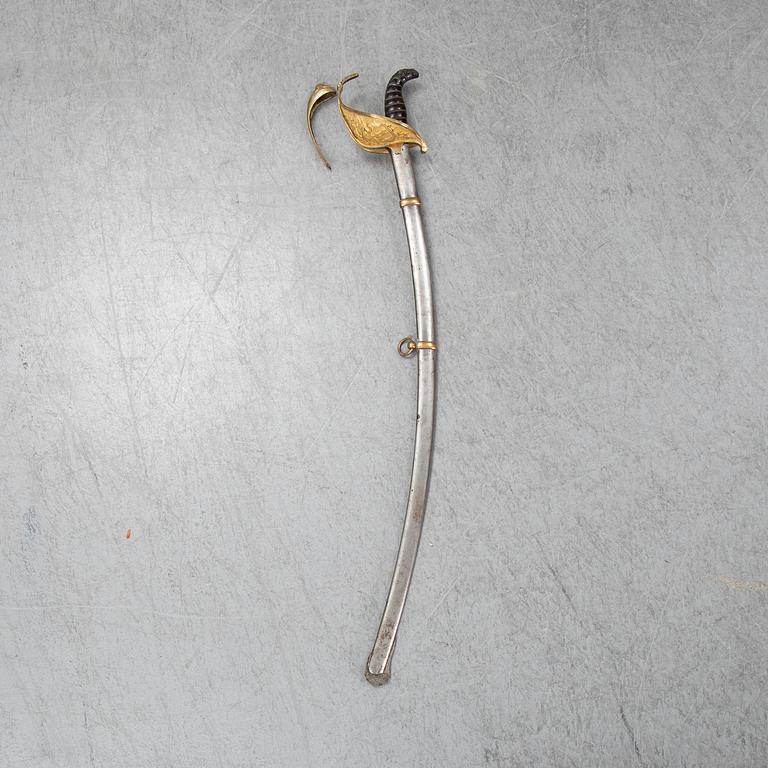 A 19th Century Swedish officer's sabre.