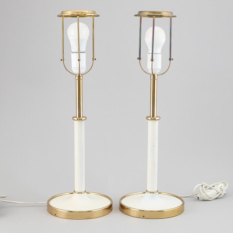 JOSEF FRANK, a pair of model 2466 table lights.