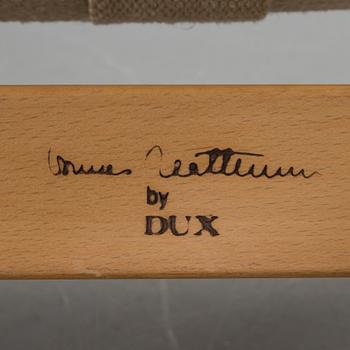 FOTPALL, till fåtölj "Pernilla", Bruno Mathsson, DUX, brännmärkt.