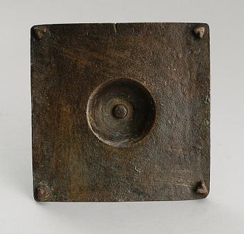 LJUSSTAKE, brons, 1500-tal.