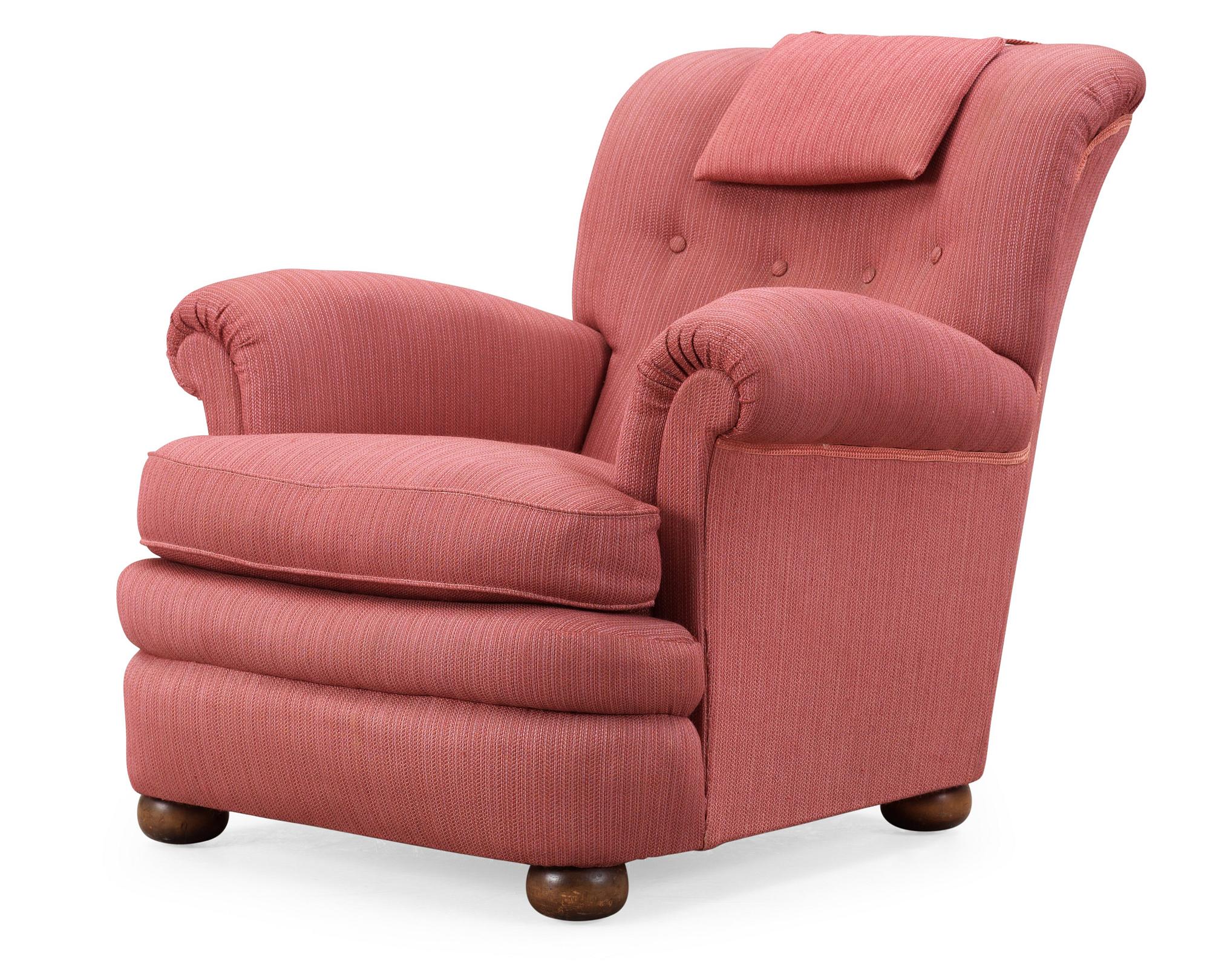 A Josef Frank easy chair for Svenskt Tenn, model 336.