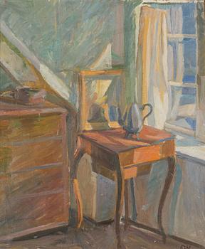 Edvard Weie, Interior from the artist's home.