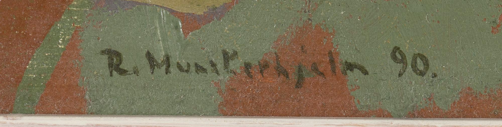 Riggert Munsterhjelm, Mänty.