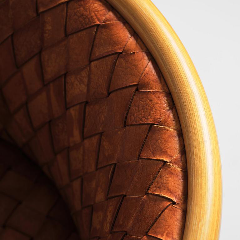 Mats Theselius, an "Aluminiumfåtölj" armchair, ed. 66/200, Källemo, Värnamo, post 1990.