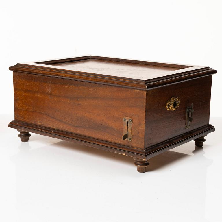 Speldosa, Orphenion, Tyskland, omkring år 1900.