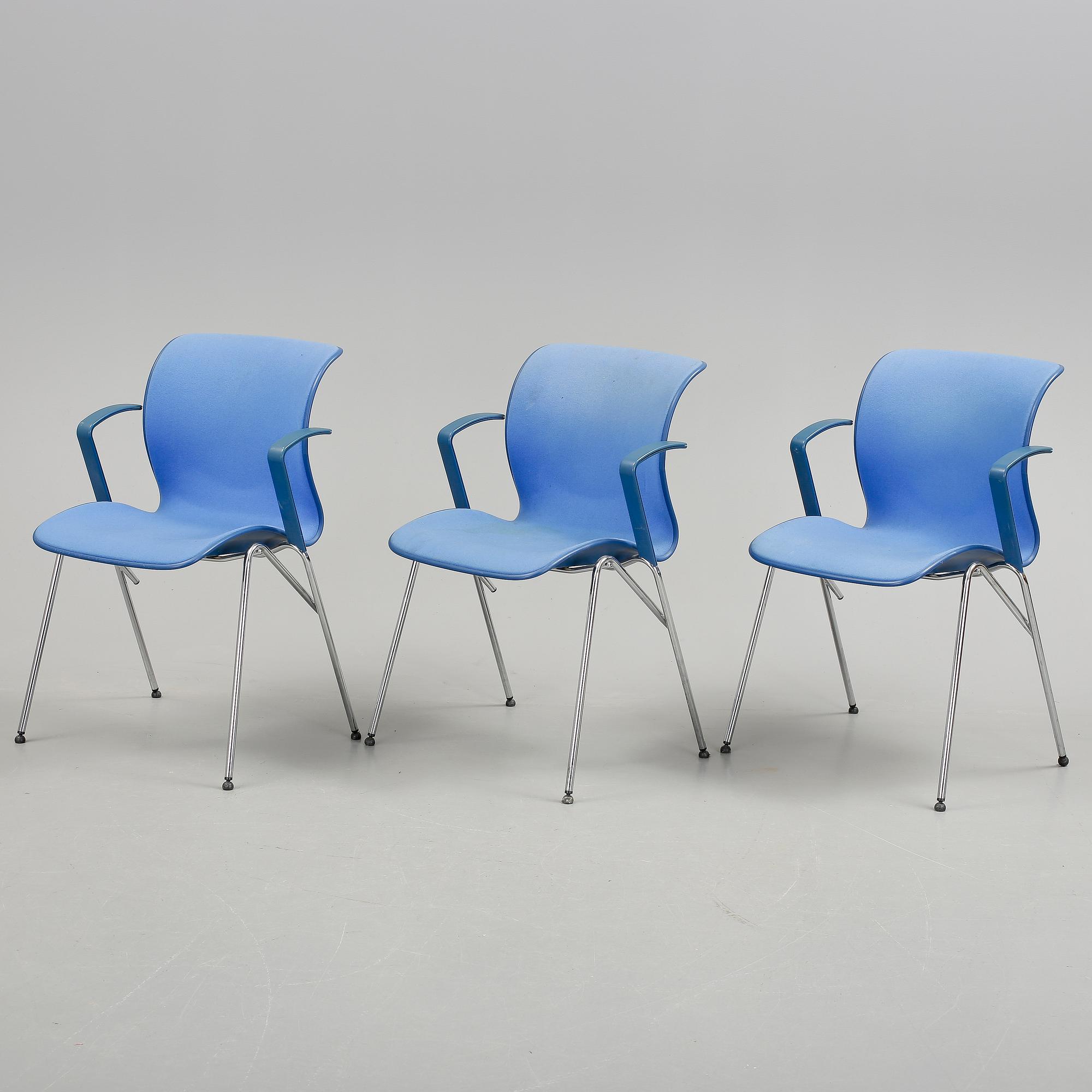 KARMSTOLAR, 3st, Alfred Homann for Fritz Hansen, 1900-talets slut.