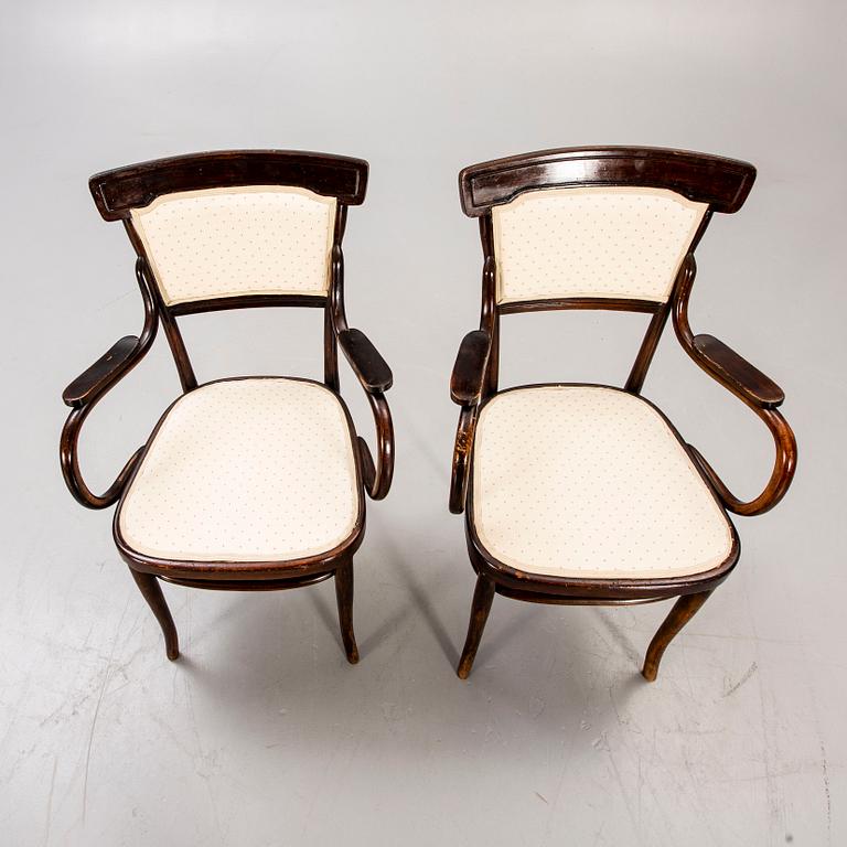 Jacob & Josef Kohn, Armchairs, a pair, Vienna early 20th century.