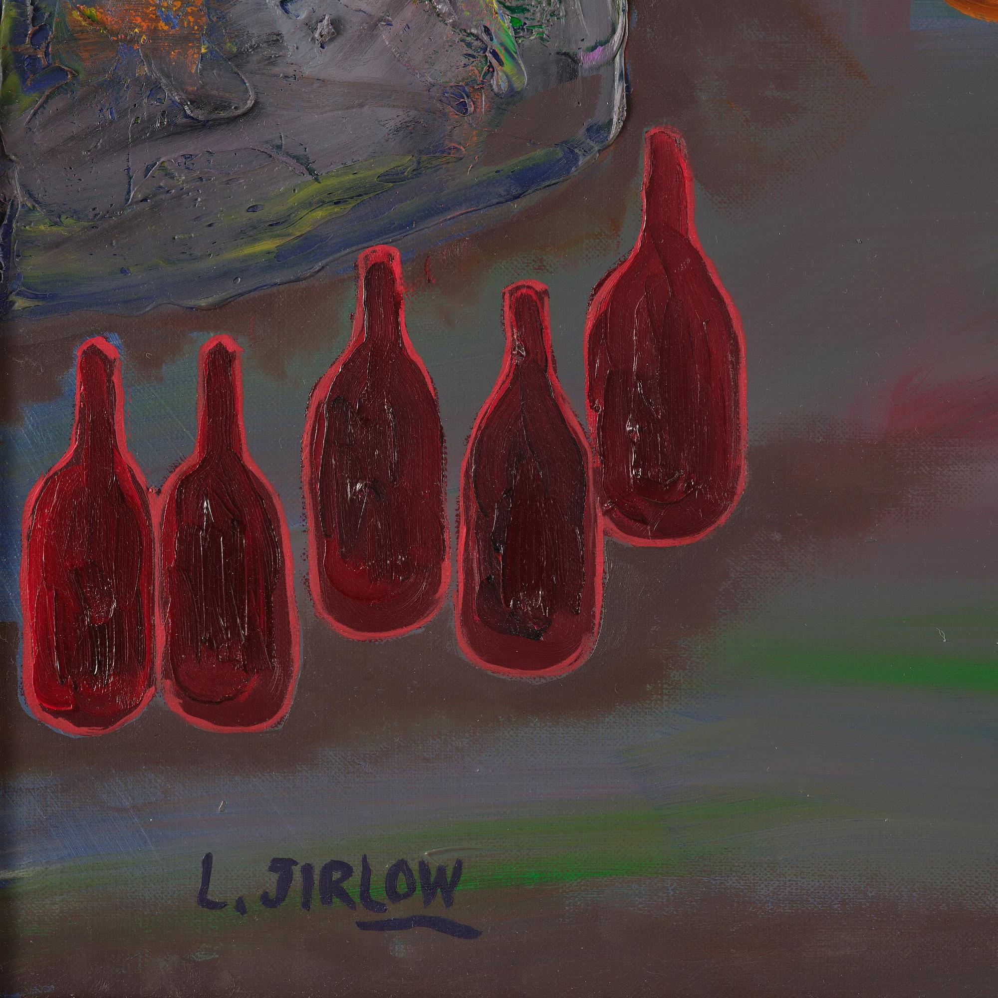 Lennart Jirlow, In the wine cellar.