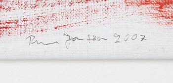 Rune Jansson, olja på duk, signerad och daterad 2007.