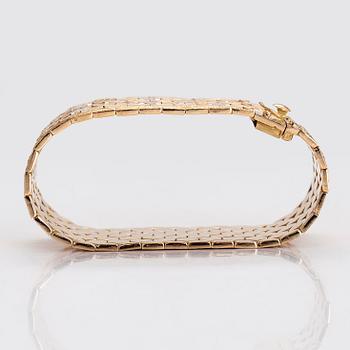 Armband, 18K guld, Italien.