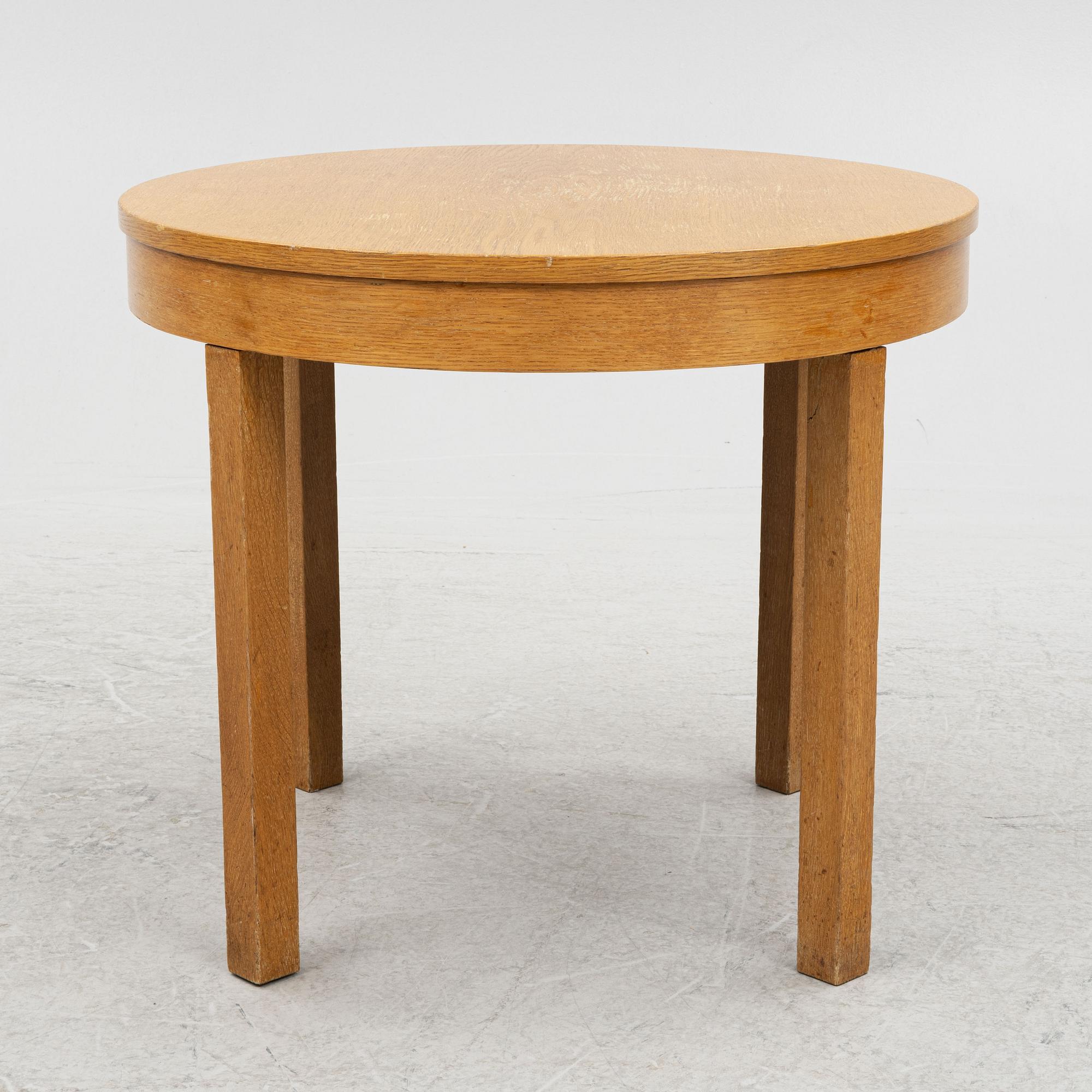 Axel Einar Hjorth, a "Dagmar" table, Nordiska Kompaniet, Sweden, 1930's.