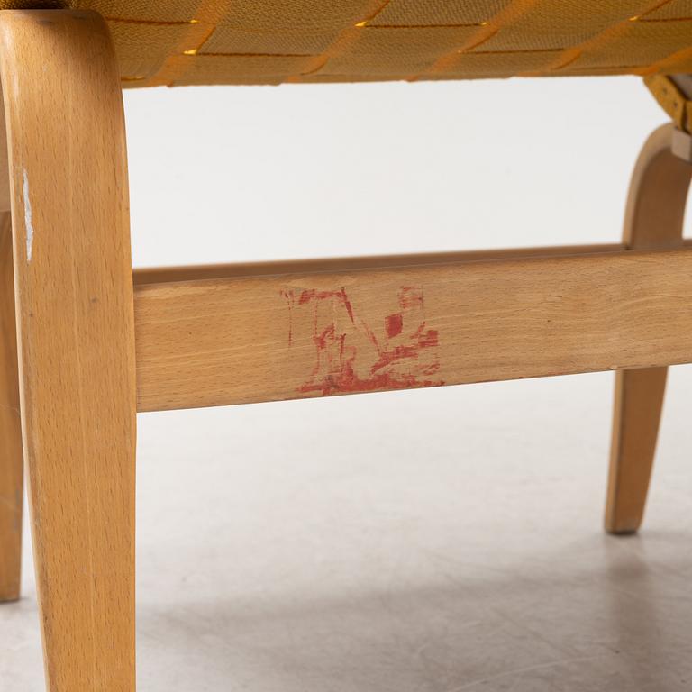 Bruno Mathsson, soffa, "Eva", Firma Karl Mathsson, daterad 1974.