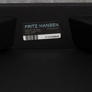 Oki Sato/Nendo, a pair of "No. 1" armchairs, Republic of Fritz Hansen, 2019.